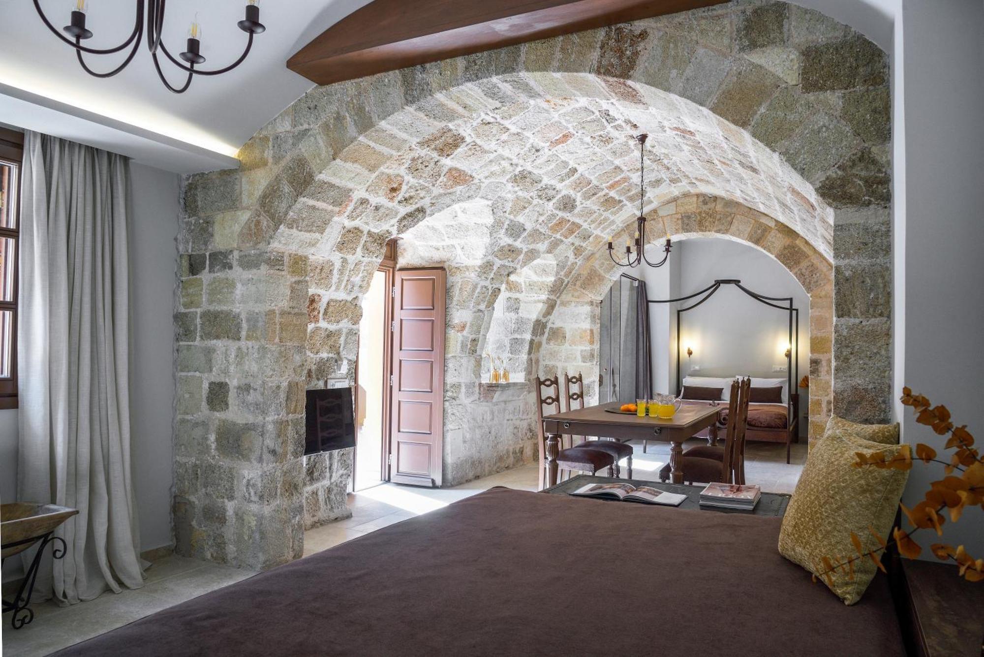 Spanish Knights Inn Rhodes City Ruang foto