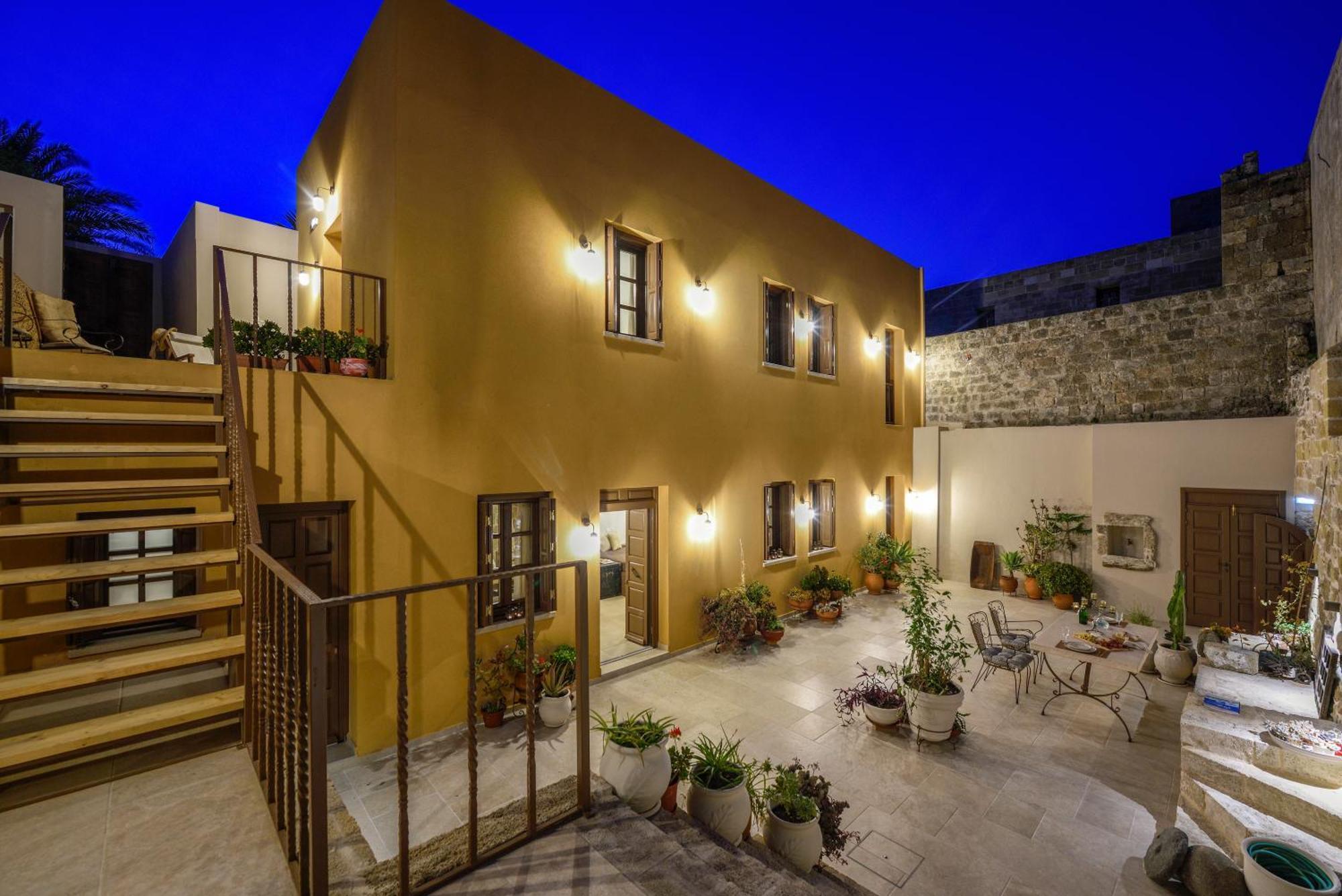 Spanish Knights Inn Rhodes City Bagian luar foto